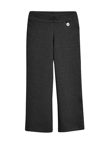NEXT Mädchen Bootcut Hose Aus Jersey (3 16 J) Regular Anthrazit 8 Jahre von NEXT