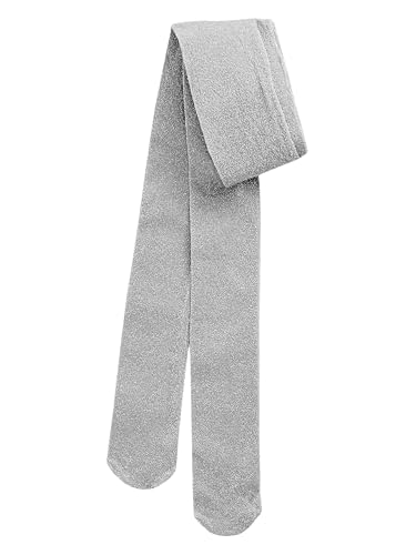 NEXT Mädchen Funkelnde Strumpfhose Silber 9-10 jahre von NEXT