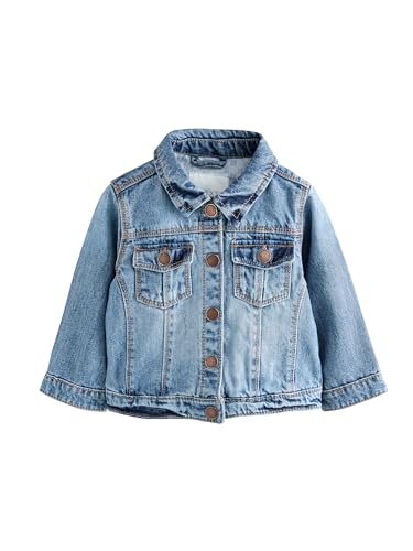 NEXT Mädchen Jeansjacke (3 Monate Bis 6 Jahre) Mittel Blau 1.5-2 Jahre von NEXT
