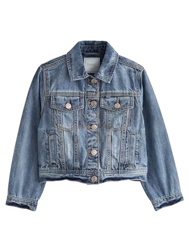 NEXT Mädchen Jeansjacke Mittlere Wäsche 11 Jahre von NEXT
