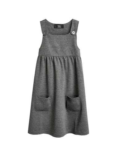 NEXT Mädchen Jersey Trägerkleid (3-14 Jahre) Grau 9 Jahre von NEXT