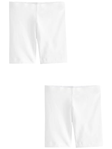 NEXT Mädchen Radlershorts 2Er Pack (3 Bis 16 Jahre) Weiß 16 Jahre von NEXT