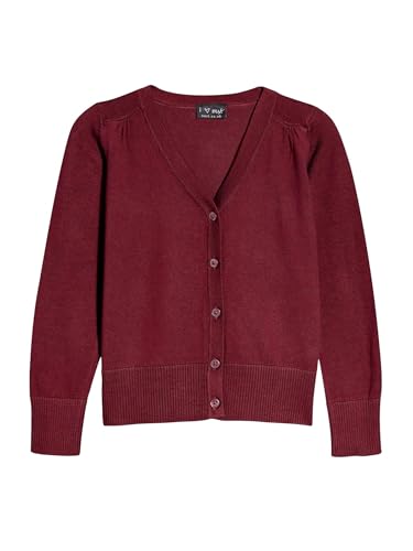 NEXT Mädchen Strickjacke Mit V Ausschnitt (3 Bis 16 Jahre) Burgund 15 Jahre von NEXT