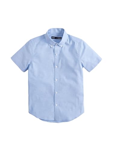 NEXT Oxford-Kurzarmhemden mit Baumwolle Blue 1 16 Jahre von NEXT