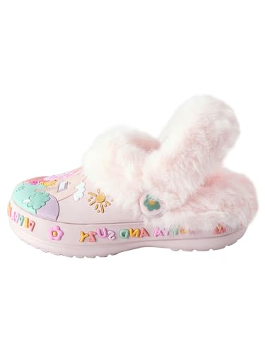 NEXT Pantoffeln mit flauschigem Futter Peppa Wutz Rosa 30.5 von NEXT