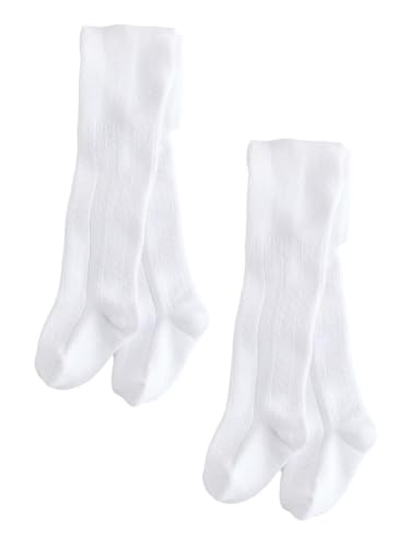 NEXT Pelerine-Strumpfhosen für Babys, 2er-Pack Weiß 0 Monate von NEXT