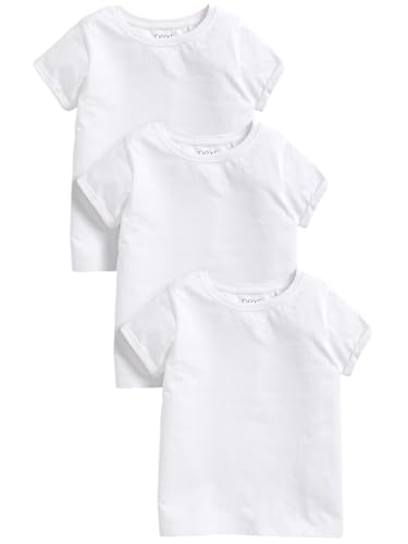 NEXT T-Shirts, 3er-Pack Weiß 11 Jahre von NEXT