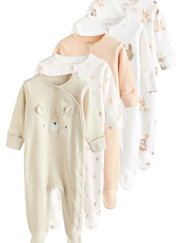 NEXT Schlafanzüge mit Bärenmotiven, 5er-Pack Neutral 6 Monate von NEXT