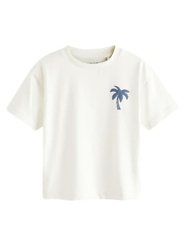 NEXT Schlichtes Kurzarm-T-Shirt Weiß 2 Jahre von NEXT