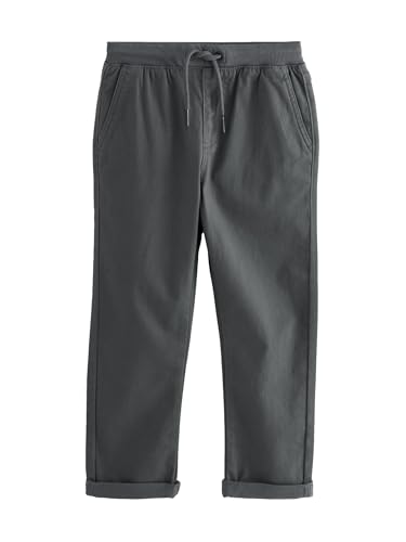 NEXT Schlupfhose mit geripptem Bund Holzkohle Grau 14 Jahre von NEXT