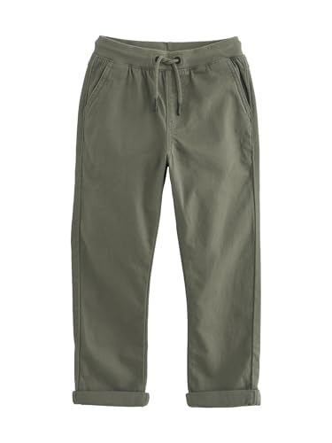 NEXT Schlupfhose mit geripptem Bund Khaki Grün 14 Jahre von NEXT