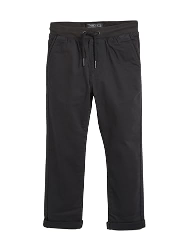 NEXT Schlupfhose mit geripptem Bund Schwarz 9 Jahre von NEXT