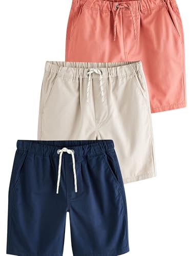 NEXT Schlupfshorts im Regular Fit im 3er-Pack Red/Blue 8 Jahre von NEXT