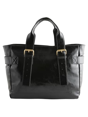 NEXT Schultertasche mit Schnalle Schwarz one size von NEXT