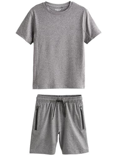 NEXT Set aus sportlichem T-Shirt und Shorts Grau 6 Jahre NEXT Set aus sportlichem T-Shirt und Shorts Grau 6 Jahre von NEXT