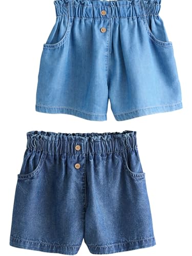NEXT Shorts, 2er-Pack Blue Denim 18-24 Monate von NEXT