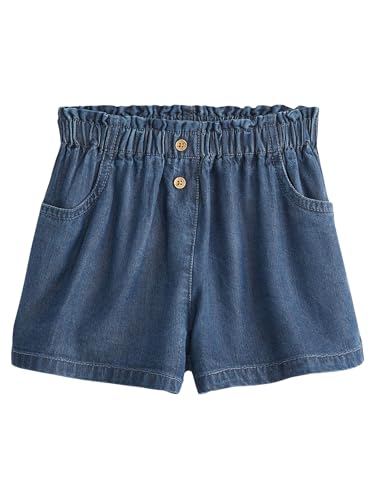 NEXT Shorts mit Knöpfen Denim Dunkle Waschung 5 Jahre von NEXT