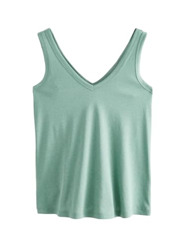 NEXT Slouch-Trägertop aus Modal Oil Blue L von NEXT