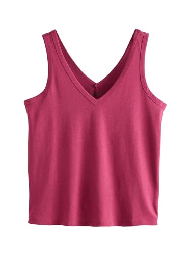 NEXT Slouch-Trägertop aus Modal Raspberry Pink M von NEXT