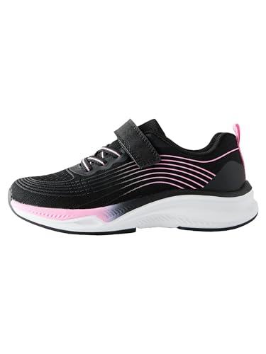 NEXT Sneaker mit Elastikschnürung Black/Pink von NEXT