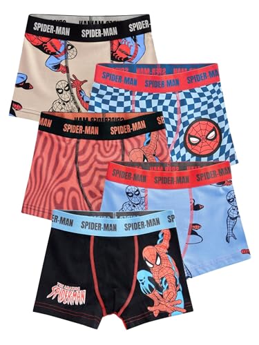 NEXT Spiderman Unterhosen, 5 Pack Rot 18 Monate von NEXT