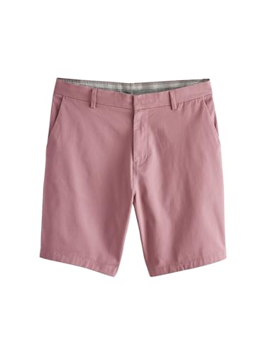 NEXT Stretch-Chinoshorts im Slim-Fit Rosa 32 von NEXT