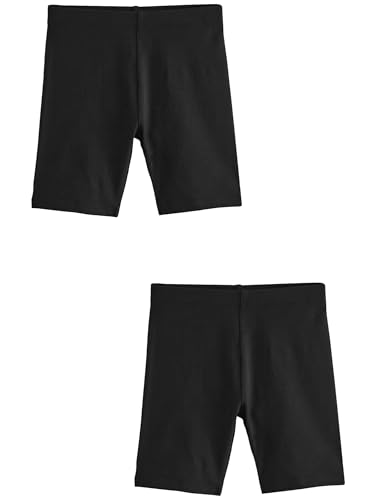 NEXT Stretch-Radlershorts, 2er-Pack, längere Länge Schwarz 10 Jahre von NEXT