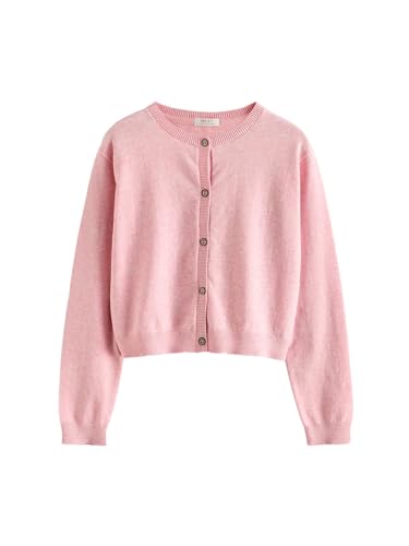 NEXT Strickjacke mit Knöpfen Rosa 7 Jahre von NEXT