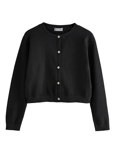 NEXT Strickjacke mit Knöpfen Schwarz 6 Jahre von NEXT