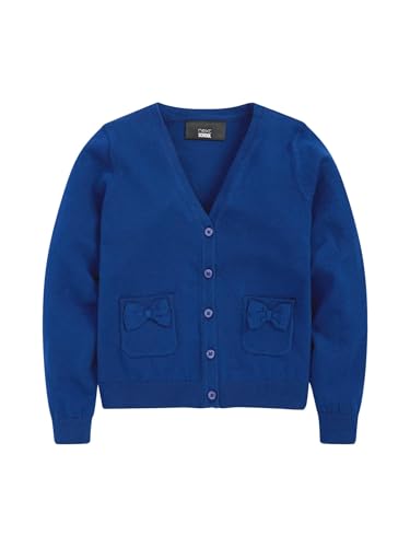 NEXT Strickjacke mit schleifenverzierten Taschen Blau 10 Jahre von NEXT