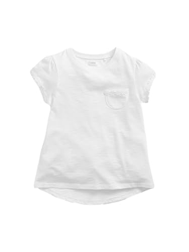 NEXT T-Shirt mit Blümchentasche Weiß 9 Jahre von NEXT