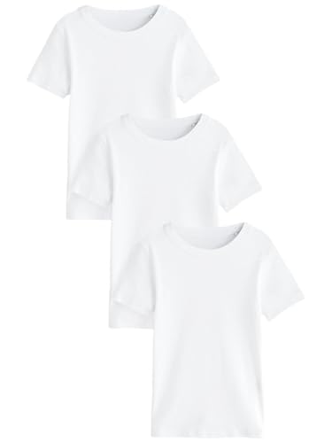 NEXT T-Shirts im 3er-Pack Weiß 7 Jahre von NEXT