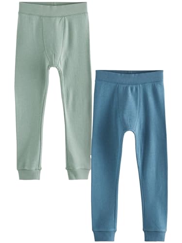 NEXT Thermo-Leggings im 2er-Pack Blue/Teal 7 Jahre von NEXT