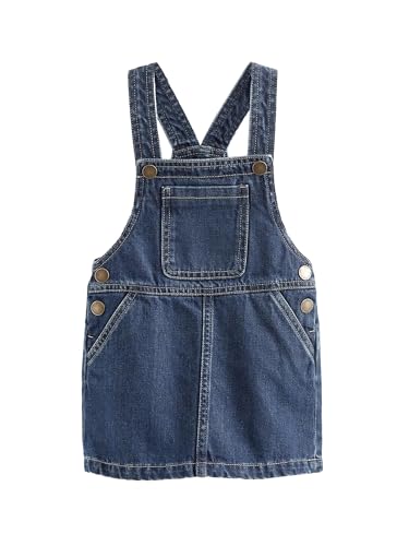 NEXT Trägerkleid aus Denim Indigoblau 2-3 Jahre von NEXT
