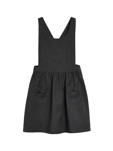 NEXT Trägerkleid mit Schleife Grau 11 Jahre von NEXT