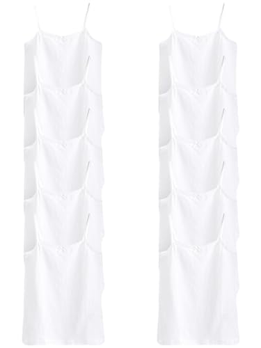 NEXT Trägertop mit Spitzenbesatz im 10er-Pack Weiß 3-4 Jahre von NEXT