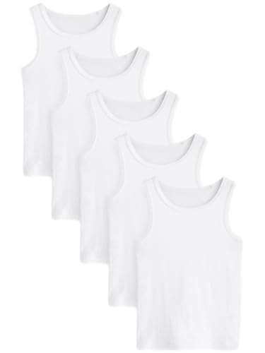 NEXT Unterhemden im 5er-Pack Weiß 11-12 Jahre von NEXT