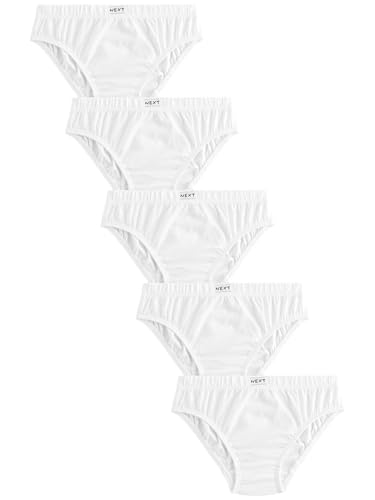 NEXT Unterhosen aus 100% Baumwolle, 5er-Pack Weiß 18 Monate von NEXT