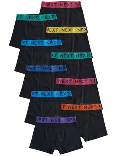 NEXT Unterhosen im 10er-Pack Black with Varsity Waistband 5 Jahre von NEXT