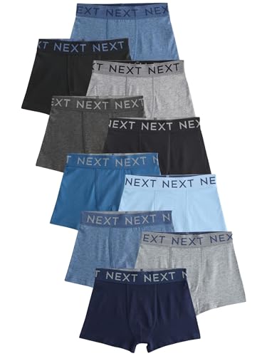 NEXT Unterhosen im 10er-Pack Blau/Grau 3 Jahre von NEXT