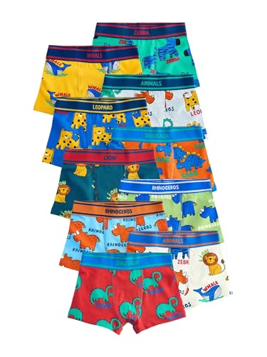 NEXT Unterhosen im 10er-Pack Primary Animals 3 Jahre von NEXT