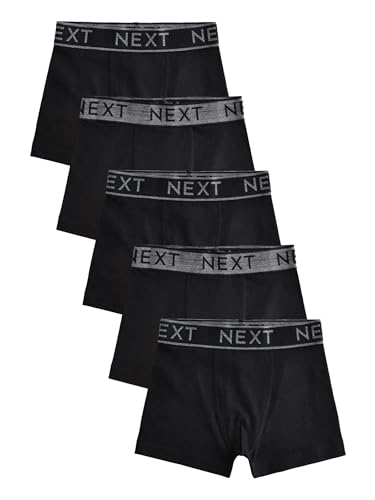 NEXT Unterhosen im 5er-Set Black with Grey Waistband 5 Jahre von NEXT