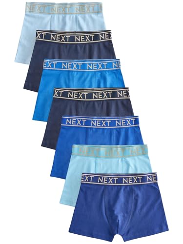 NEXT Unterhosen im 7er-Pack Blue with Gold Waistband 7 Jahre von NEXT