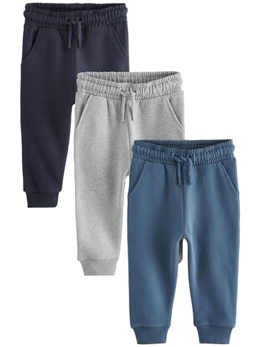 NEXT Weiche Jogginghose im 3er-Pack Blau/Charcoal/Schwarz 6-7 Jahre NEXT Weiche Jogginghose im 3er-Pack Blau/Charcoal/Schwarz 6-7 Jahre von NEXT