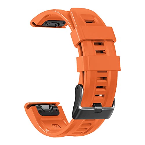 NEYENS 22 x 26 mm Smartwatch-Armbänder für Garmin Fenix 7 7X Silikonarmbänder Schnellverschluss Uhrenarmband Fenix 6X 5X 6 5 Plus/945 Armband Correa, 22mm Fenix EPIX, Achat von NEYENS