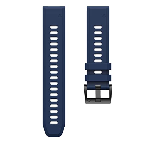 NEYENS Silikon-Armband für Garmin Fenix 7 7X 6 6X Pro 5 5X Plus 3HR 935 S60 MK1 Smartwatch, wasserdicht, Easyfit, 26, 22, 20 mm, For Vertix, Achat von NEYENS