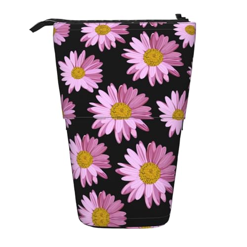 NEZIH Polka Dot Pink Flower Teleskop Halter Pop Up Schreibwaren Fall Großartig für Weihnachten Urlaub Neujahr Geschenk Büro Tasche von NEZIH