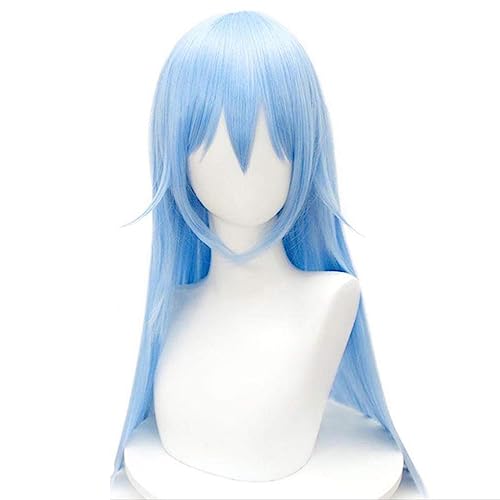 NEZIH That Time I Got Reincarnated As Slime Cosplay Milim Nava Rimuru Tempest Mask Shuna Shizu Shizue Izawa Cosplay Perücke Einheitsgröße, mit Perückenkappe, Halloween-Dekorationszubehör von NEZIH