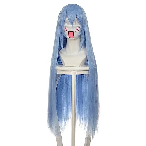 NEZIH Wig Anime Cosplay Anime Cosplay Perücken, Akame GA TÖTEN! Esdeath Cosplay Perücke for Halloween-Party-Requisitenzubehör, Mit Kostenloser Perückenkappe, Dekorative Accessoires von NEZIH