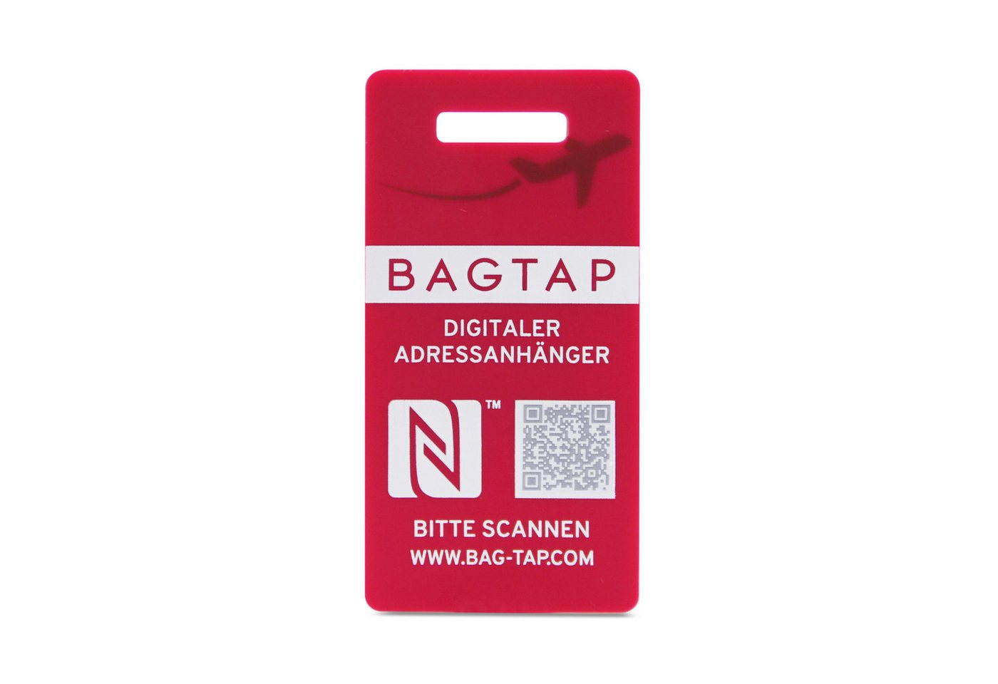NFC21 Gepäckanhänger BAGTAP Digitaler Adressanhänger, mit NFC und QR-Code, wasserfest, 30 x 60 mm NFC21 Gepäckanhänger BAGTAP Digitaler Adressanhänger, mit NFC und QR-Code, wasserfest, 30 x 60 mm von NFC21